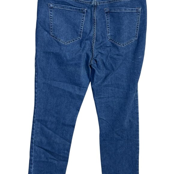 Charter Club Jeans Size 14 Lexington Straight Medium Wash Women's - Picture 2 of 6